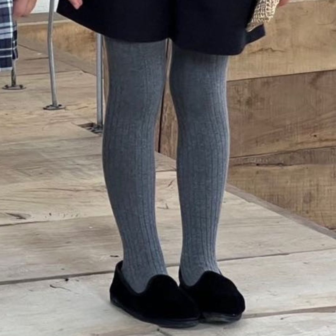 Cozy Ribbed Tights