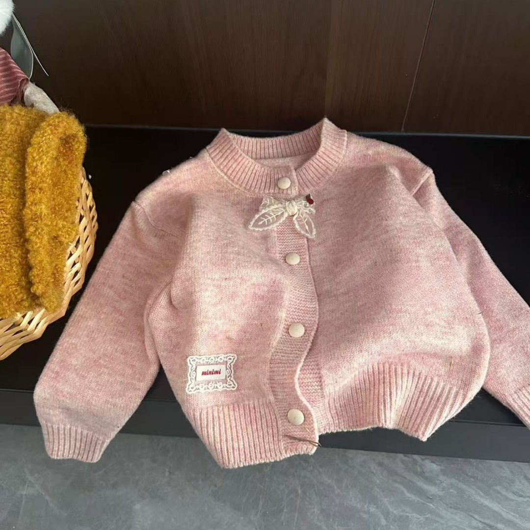 Blush Berry Knit Cardigan