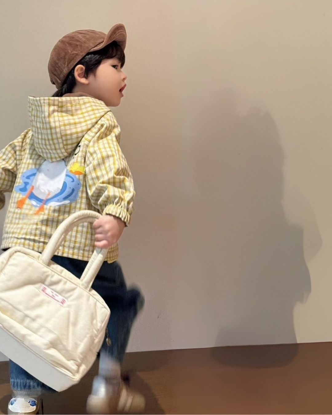 Reversible Duck & Rocket Hoodie Jacket