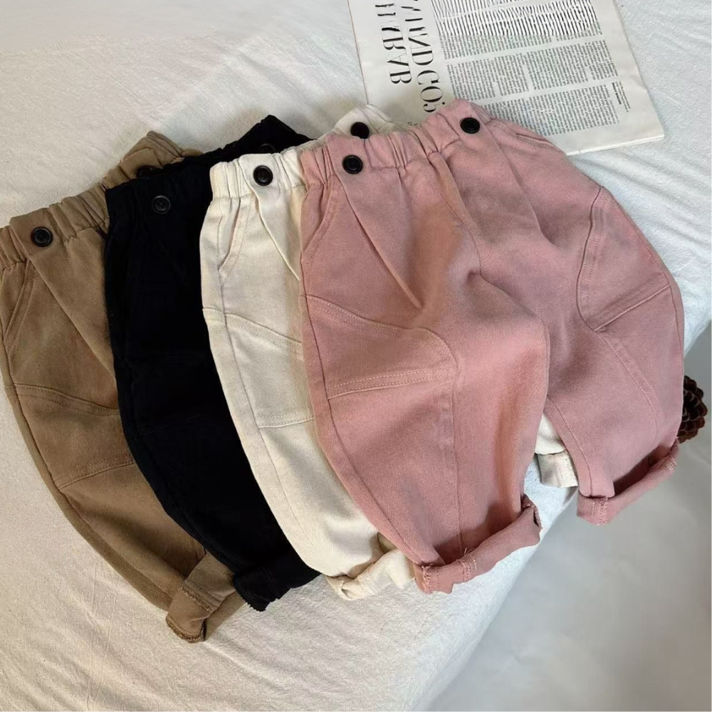 Unisex Cotton Casual Pants