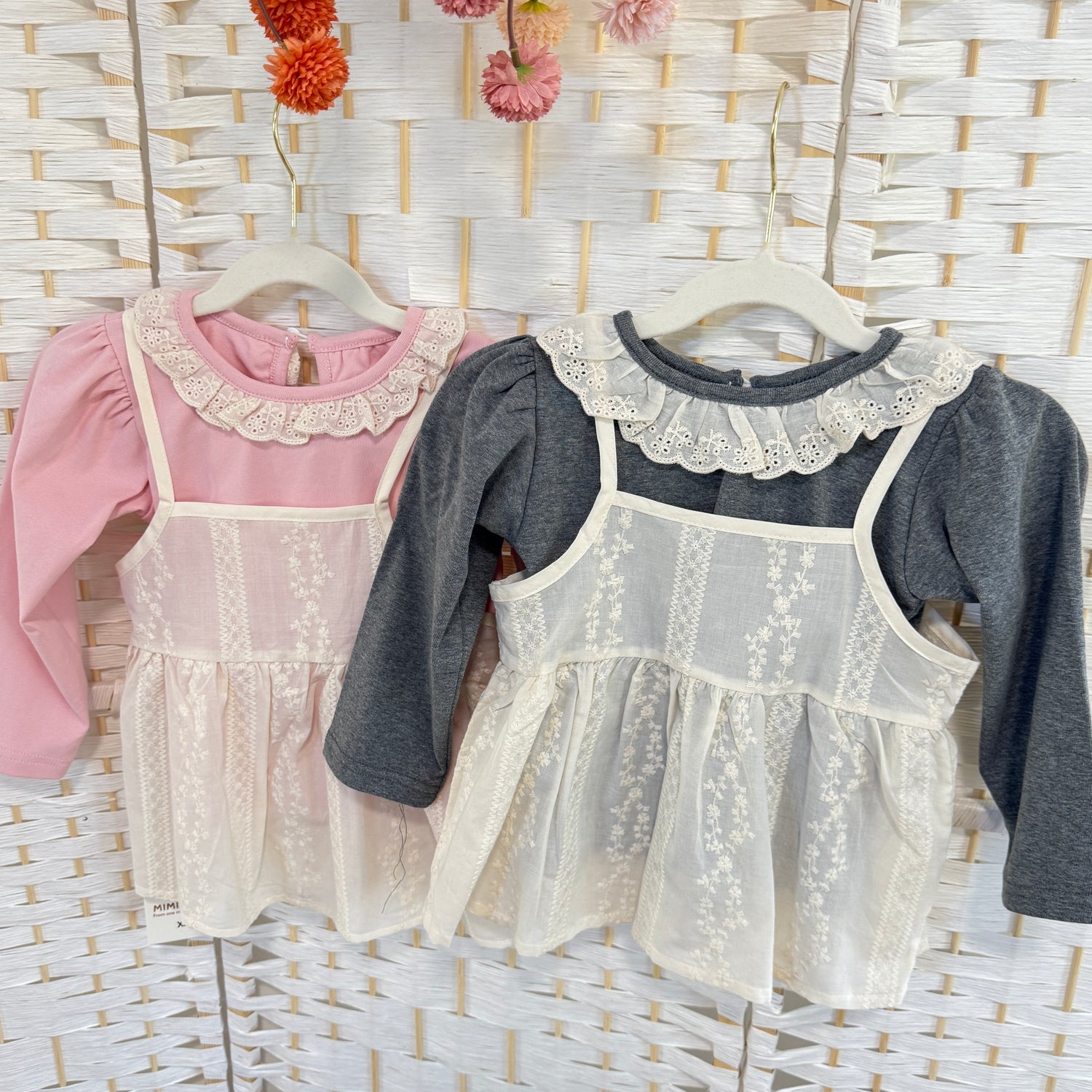 2-Piece Lace Layered Top