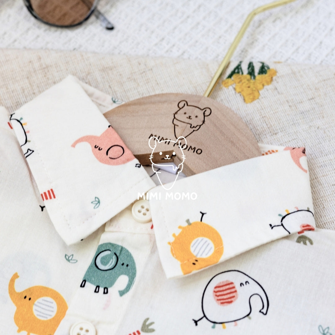 Toot Toot Elephant Top