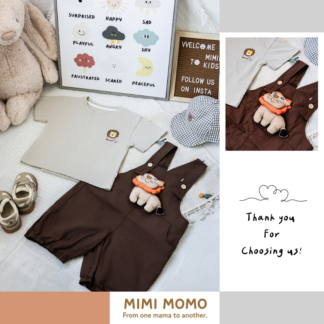 Little Lion Suspender Set