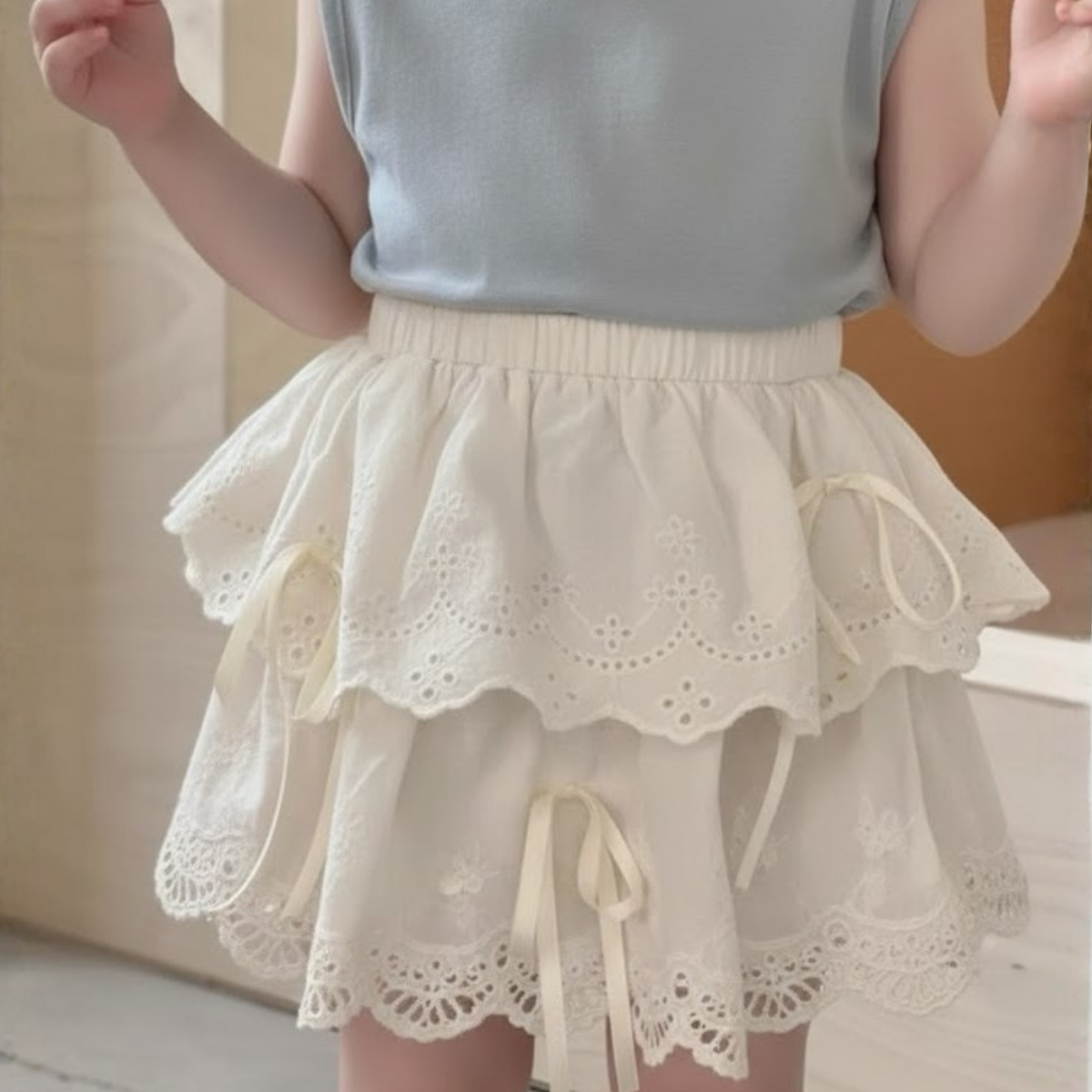 法式花園鏤空套裝