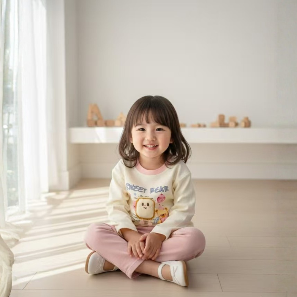 Sweet Bear Long Sleeve Tee