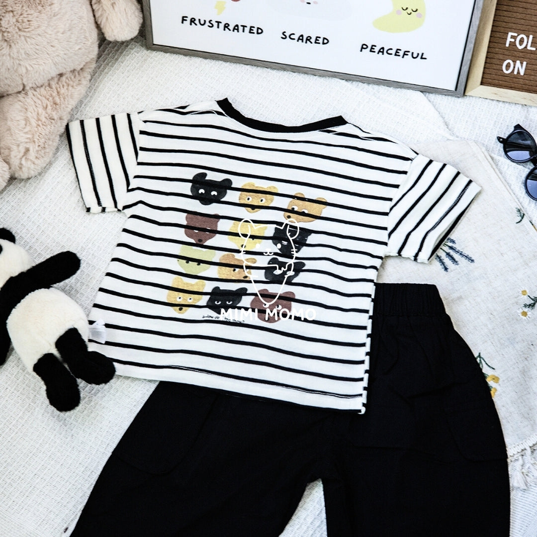 Little Bear Stripes Set