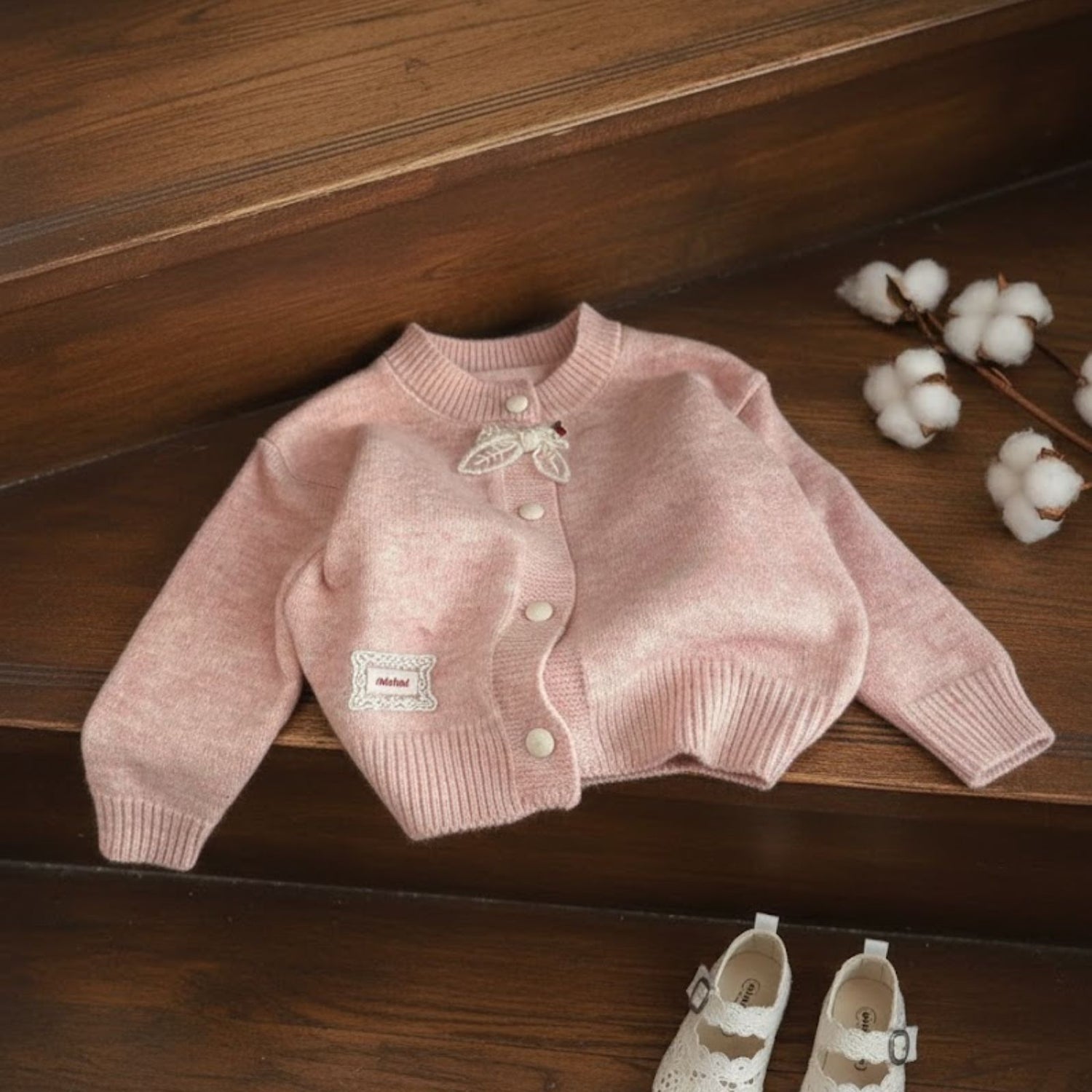 Blush Berry Knit Cardigan