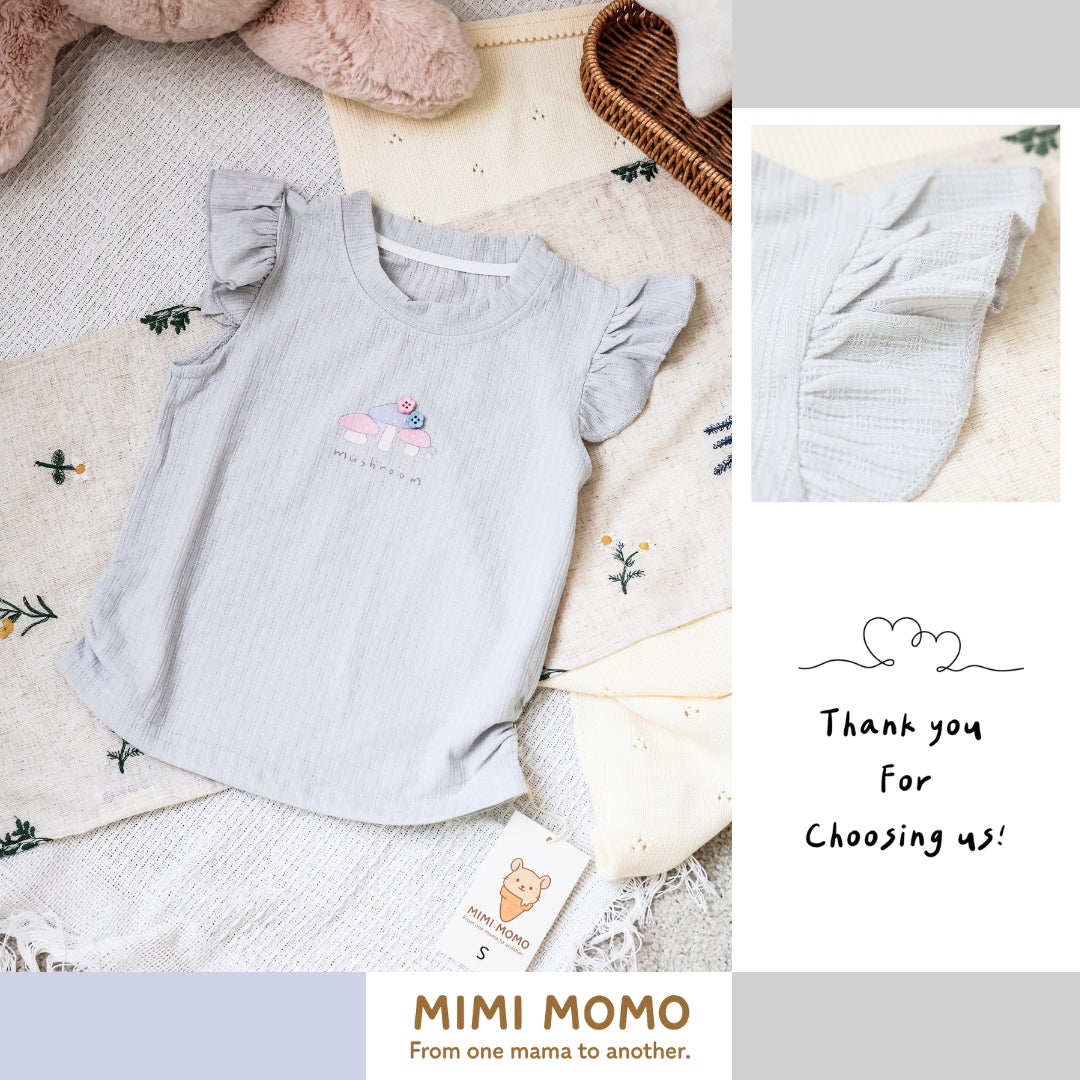 Mushroom Fairy Ruffle Top