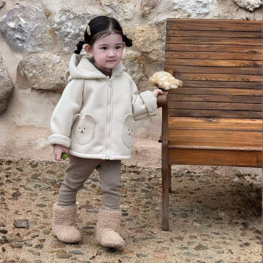 Teddy Pocket Winter Coat