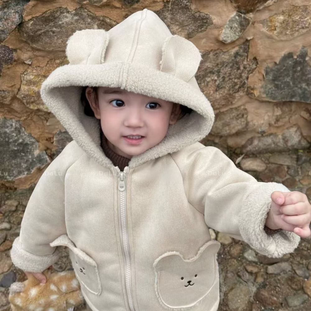 Teddy Pocket Winter Coat