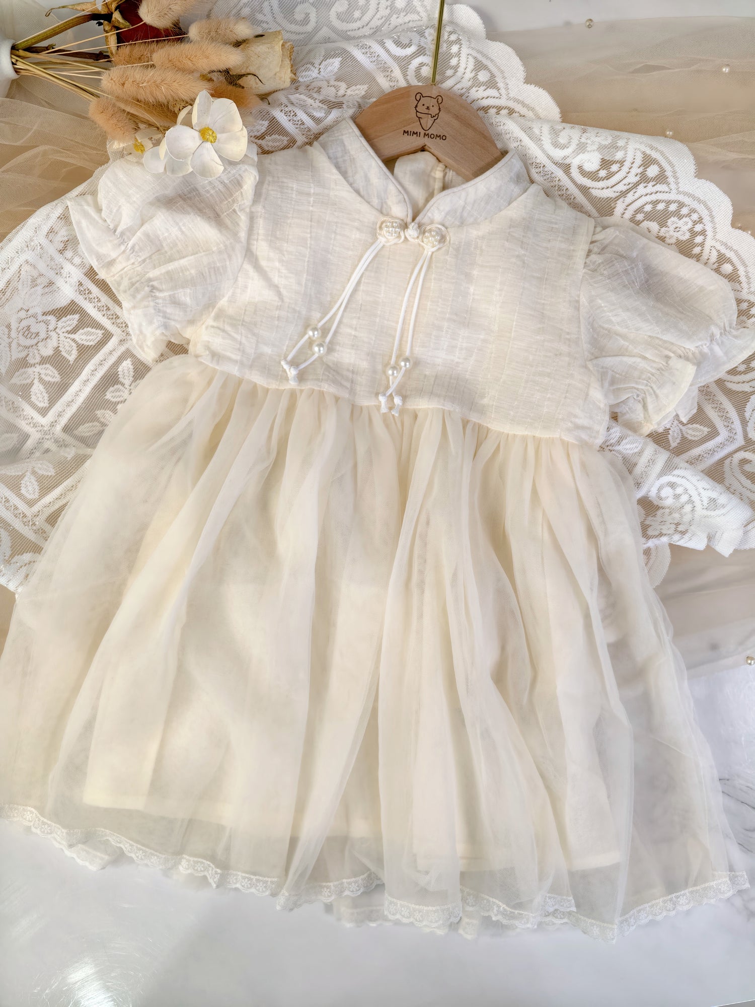 White Glow Hanfu Dress