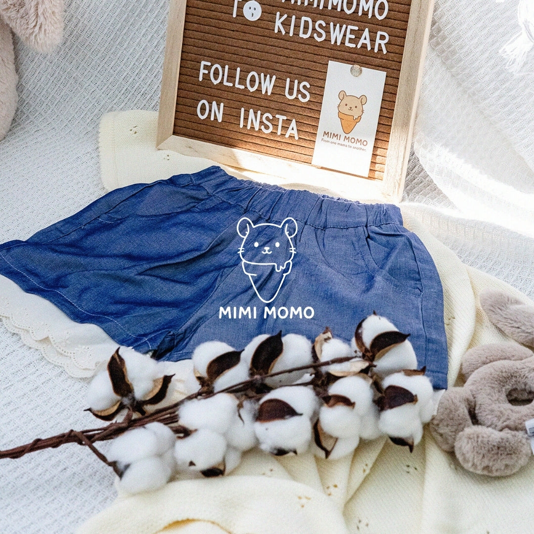 Summer Lace Denim Shorts