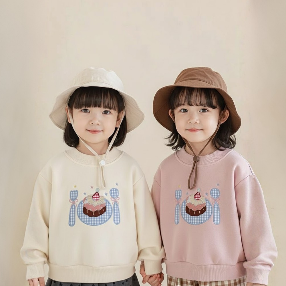 Sweet Treat Embroidered Sweatshirt
