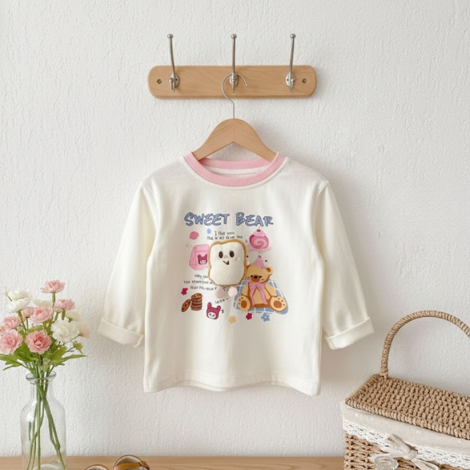 Sweet Bear Long Sleeve Tee