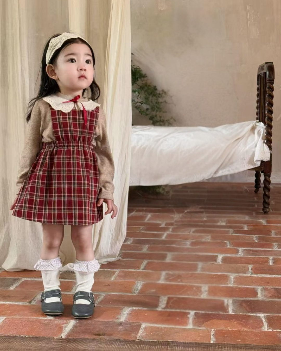 Classic Plaid Princess Dress