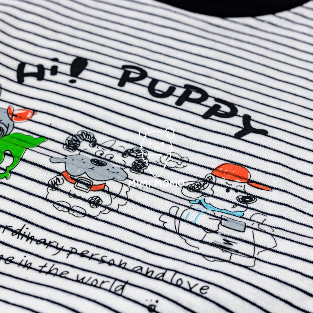 Hi! Puppy Stripe Tee