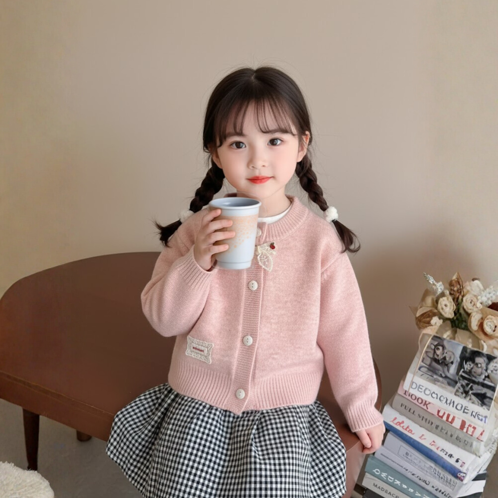 Blush Berry Knit Cardigan