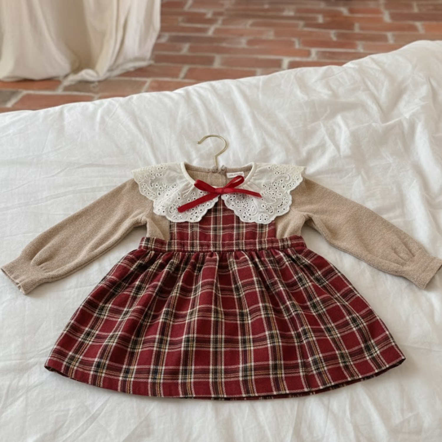 Classic Plaid Princess Dress