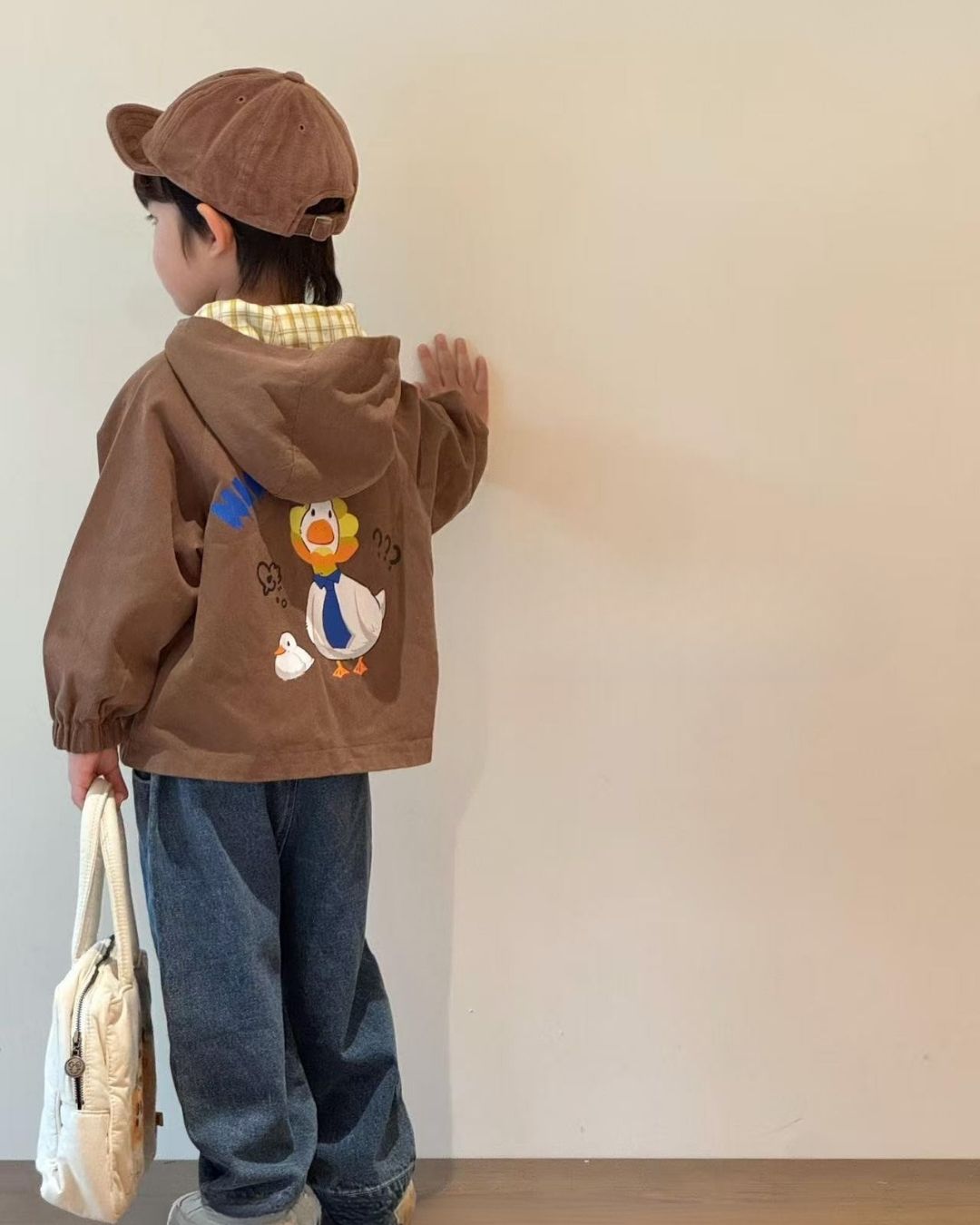 Reversible Duck & Rocket Hoodie Jacket